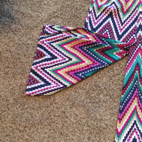 Colorful flowing pants - Picture 3 of 5